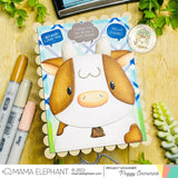 MAMA ELEPHANT:  Simple Friends Bubbles | Stamp and Creative Cuts Bundle