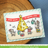 LAWN FAWN: Cheesy Christmas | Coloring Stencil