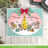 LAWN FAWN: Cheesy Christmas Add-On | Coloring Stencil