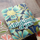 CONCORD & 9 th : Cheerful Flowers | Stencil Pack