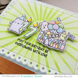 MAMA ELEPHANT:  Deliver By Truck | Stamp and Creative Cuts Bundle