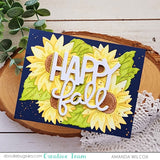 WAFFLE FLOWER: Sunflower Cluster | Combo Die & Stencil