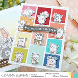 MAMA ELEPHANT: Little Pig Agenda | Stamp