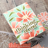 CONCORD & 9 th : Cheerful Flowers | Stencil Pack