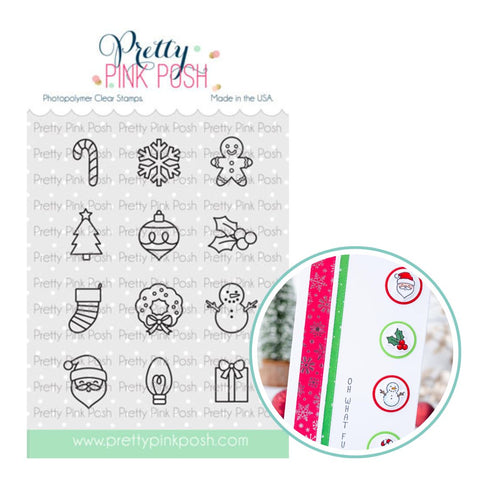 PRETTY PINK POSH:  Holiday Icons | Stamp