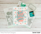 PRETTY PINK POSH: Get Well Mug Additions | Die