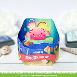 LAWN FAWN: Tiny Gift Box Anglerfish Add-on | Lawn Cuts Die