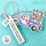 MAMA ELEPHANT:  Deliver By Truck | Stamp and Creative Cuts Bundle