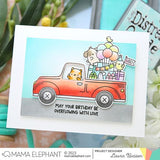 MAMA ELEPHANT:  Deliver By Truck | Stamp