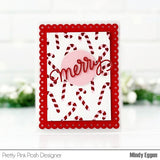 PRETTY PINK POSH: Candy Canes | Layered Stencil 2 PK