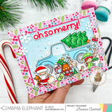 MAMA ELEPHANT:  Deliver Winter Joy | Stamp and Creative Cuts Bundle