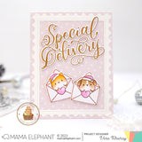 MAMA ELEPHANT:  Special Delivery Wishes | Stamp