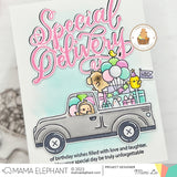 MAMA ELEPHANT:  Deliver By Truck | Stamp and Creative Cuts Bundle