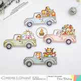 MAMA ELEPHANT:  Deliver By Truck | Stamp and Creative Cuts Bundle