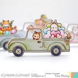 MAMA ELEPHANT:  Deliver By Truck | Stamp