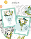 CONCORD & 9 th : Paper Bouquet | Stamp & Die Bundle