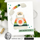 CONCORD & 9 th :  Just Calling | Stamp and Die Bundle