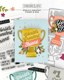 CONCORD & 9 th : World's Greatest | Stamp and Die Bundle