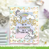 LAWN FAWN: My Rainbow | Stamp & Lawn Cuts Die Bundle