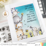 MAMA ELEPHANT: Peekabuddies | Stamp and Creative Cuts Bundle