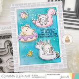 MAMA ELEPHANT: Summer Floaties | Stamp and Creative Cuts Bundle