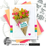 CONCORD & 9 th : Paper Bouquet | Stamp