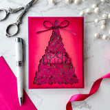 PINKFRESH STUDIO: Festive Foliage Tree | Press + Hot Foil Plate