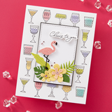 SPELLBINDERS: Classy Glasses | Press + Hot Foil Plate & Stencil Bundle