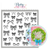 PRETTY PINK POSH: Bows | Layered Stencil 2PK