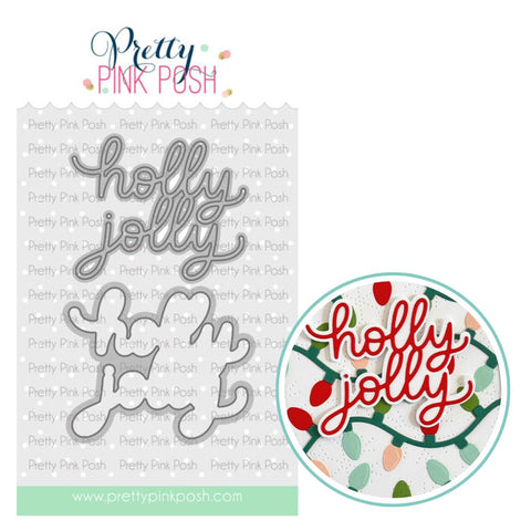 PRETTY PINK POSH: Holly Jolly Shadow | Die