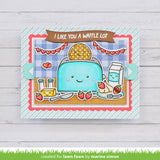 LAWN FAWN: A Waffle Lot | Stamp & Lawn Cuts Die Bundle