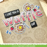 LAWN FAWN: A Waffle Lot | Stamp & Lawn Cuts Die Bundle