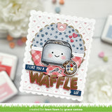 LAWN FAWN: A Waffle Lot | Stamp & Lawn Cuts Die Bundle