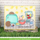 LAWN FAWN: A Waffle Lot | Stamp & Lawn Cuts Die Bundle