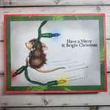 SPELLBINDERS:  House Mouse | Merry and Bright | Stamp