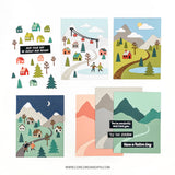 CONCORD & 9 th :  Alpine Village | Stamp & Die Bundle