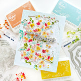 PINKFRESH STUDIO:  Always Smiling | Stamp, Stencil & Die Bundle