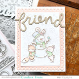 MAMA ELEPHANT: Build a Snowman | Stamp and Creative Cuts Bundle