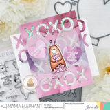 MAMA ELEPHANT: XOXO Grid Cover | Creative Cuts