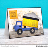 PRETTY PINK POSH: Big Dump Truck | Die