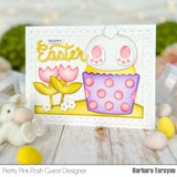 PRETTY PINK POSH:  Easter Words | Stencil