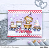 PRETTY PINK POSH:  Birthday Train | Stamp