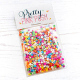 PRETTY PINK POSH:  Clay Confetti | Bright Rainbow