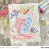 PRETTY PINK POSH: Winter Wreath | Layered Stencil 3 PK