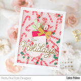 PRETTY PINK POSH:  Sentiment Strips | Christmas | Stamp