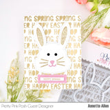 PRETTY PINK POSH:  Sentiment Strips | Easter | Stamp