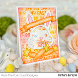 PRETTY PINK POSH:  Sentiment Strips | Easter | Stamp