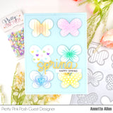 PRETTY PINK POSH:  Sentiment Strips | Easter | Stamp