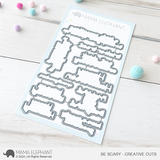 MAMA ELEPHANT: Be Scary | Stamp and Creative Cuts Bundle