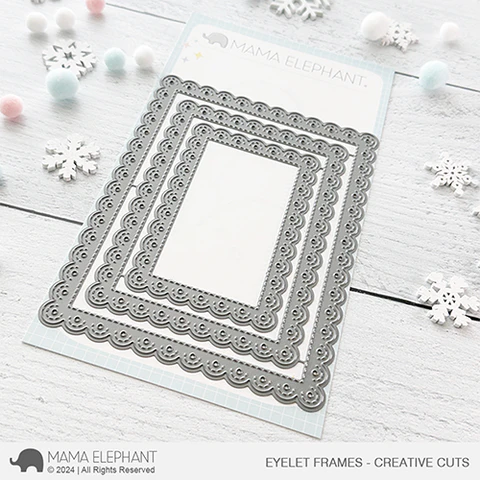 MAMA ELEPHANT: Eyelet Frames | Creative Cuts